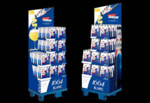 DS Smith helps create ‘visually striking’ POS display to promote beer brand Corrugated cardboard display of beer