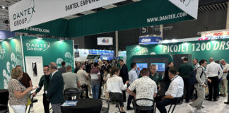 Dantex stand at Labelexpo