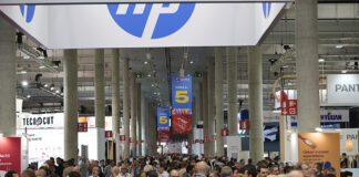 Labelexpo Europe show floor