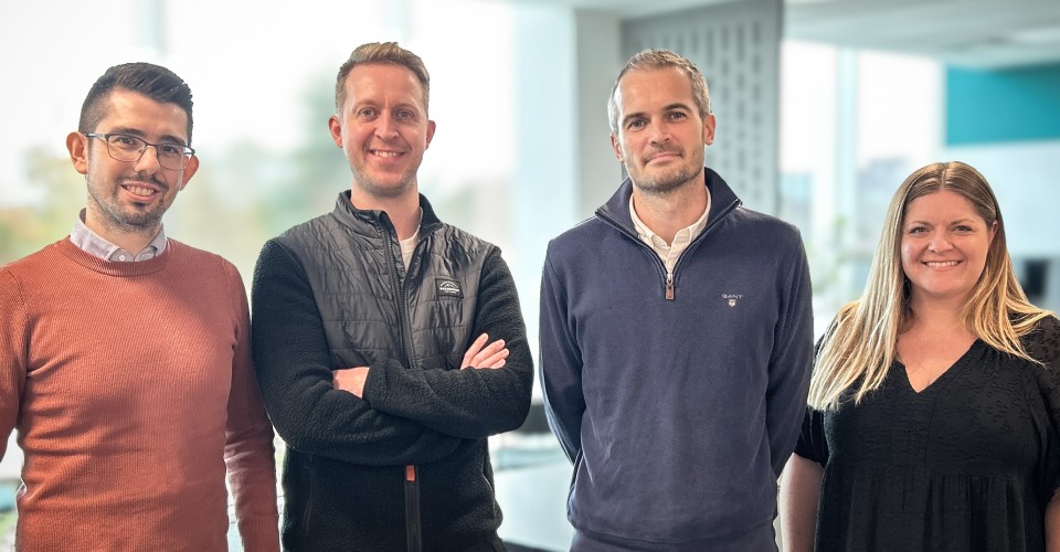 L-R: Sam Walker; David Cohen; Scott Thompson; and Katrina Curl
