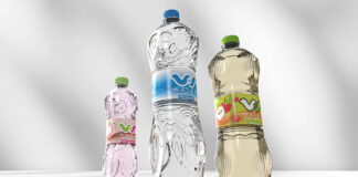 Square bottle design