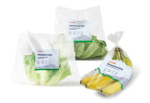 Fruit in wicketted bags