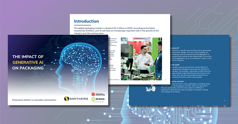 Impact of AI on packaging report