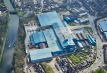 Stoelzle targets December restart of operations at Yorkshire facility following fire Aerial of Stoelzle UK site