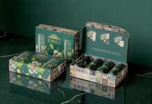 Four-can presentation pack for drinks