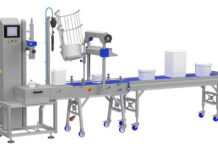 Semi automatic bucket line