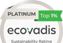 Canon retains EcoVadis Platinum status EcoVadis platinum rating logo