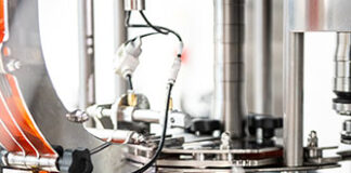 Capping and filling machine