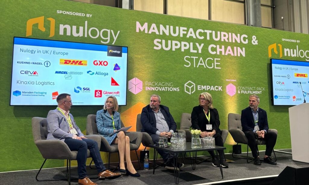 Panel discussion at packaging event