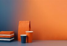Paper cups packaging image