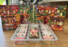 Thermoformed pack advent calendar