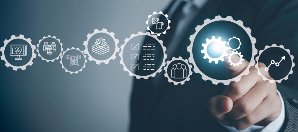 Printing workflow visual