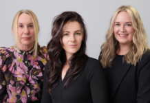 Zoe Gardner, Fern Timmins, and Faye Blunkett from i2r Packaging Solutions