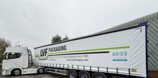 LVF Packaging truck