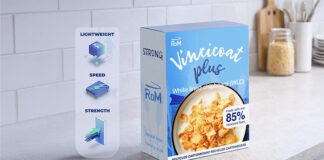 Vincicoat PLUS cartonboard packaging example