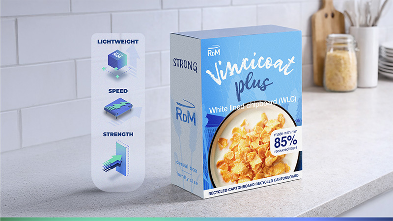 Vincicoat PLUS cartonboard packaging example