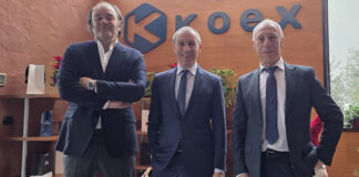 L-R: Luis Astorqui (KOEX); Brian O'Sullivan (Zeus); and Sebastian Perez (KOEX)