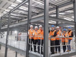 Build of Pulpex’s new Glasgow facility reaches major milestone
