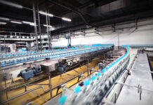 Bottling production line