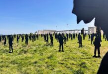 Smurfit Westrock supports return of poignant installation at the British Normandy Memorial Silhouettes at the British Normandy Memorial