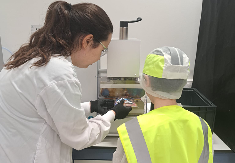 Youngster at Amcor innovation day