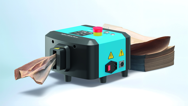 Compact paper void fill converter