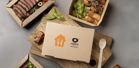 Just Eat Takeaway.com rolls out plastic-free boxes across European markets Xampla’s Morro Coating takeaway packaging