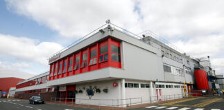 Coca-Cola bottling plant in East Kilbride