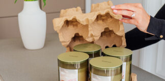 Packaging for candles in transit