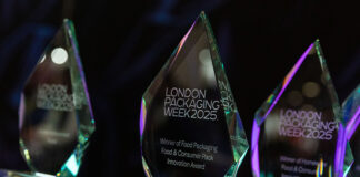 London Packaging Week Innovation Awards trophy
