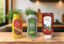 Amcor launches new flip top closure for sauce market