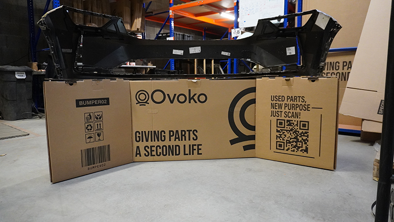 Car bumper packaging