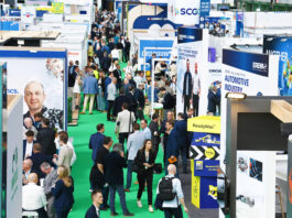 Busy aisles at PRS Europe