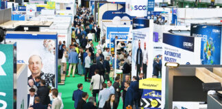 Busy aisles at PRS Europe