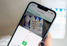 Mobile phone app open highlighting Digital Product Passports