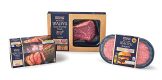 Aldi Wagyu range packaging
