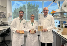 MP visits Xampla to witness plant polymer materials innovation Daniel Zeichner MP on visit to Xampla