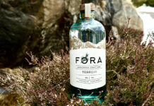Premium labels help capture the spirit of Andorra for craft gin brand FORA Terroir craft gin