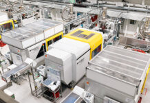 All-electric solution meets performance demands of caps and closures operation PAC-E machine being tested in a production setting