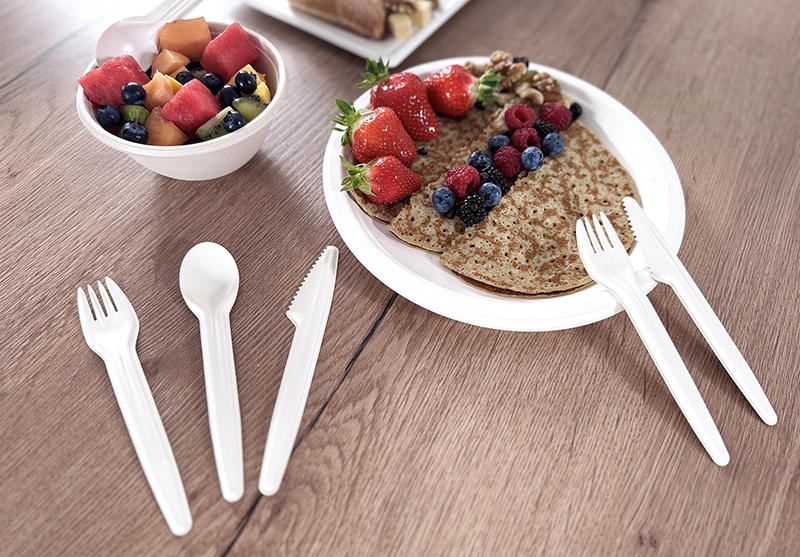 Paper cutlery range