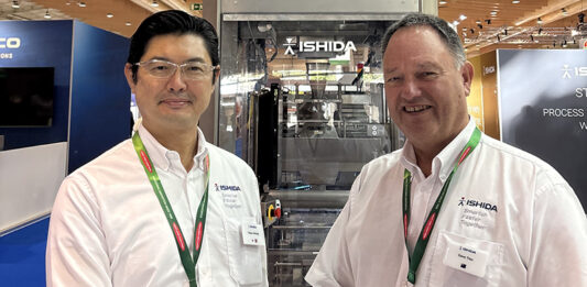 Ishida Europe confirms appointment of new MD Takayo Motegi (left) and Dave Tiso