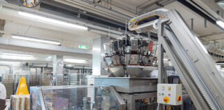 Ishida multihead weigher in production facility