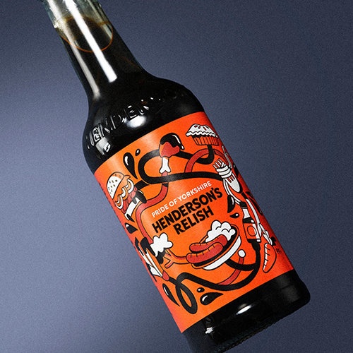 Limited-edition Henderson’s Relish bottles