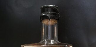 Jerry can rum bottle