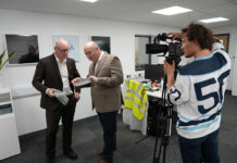 UK food packaging site featured on Dutch sustainability TV show Food packaging site being filmed for TV programme