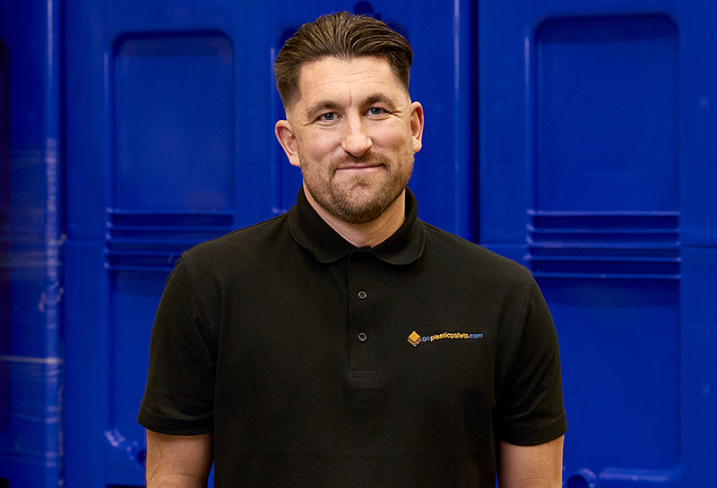Dan Starnes, sales director at goplasticpallets.com